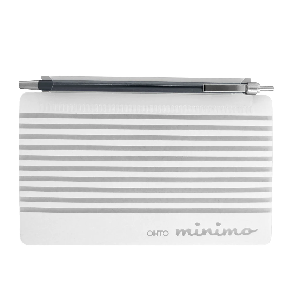OHTO Minimo Ballpoint Pen with Card Holder - Image 3