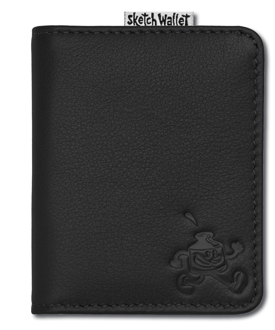 Small Leather Sketch Wallet - Image 3